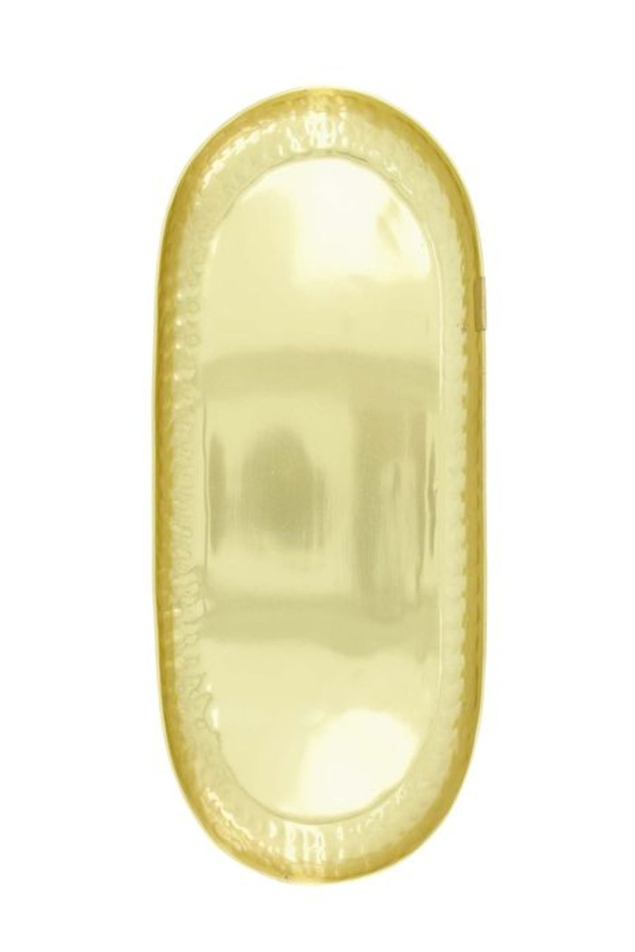 In Huis Zusss | Zusss Ovalen Stylingbord Metaal 50X20Cm Goud
