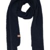Kleding Zusss | Zusss Sjaal Van Boucle Donkerblauw