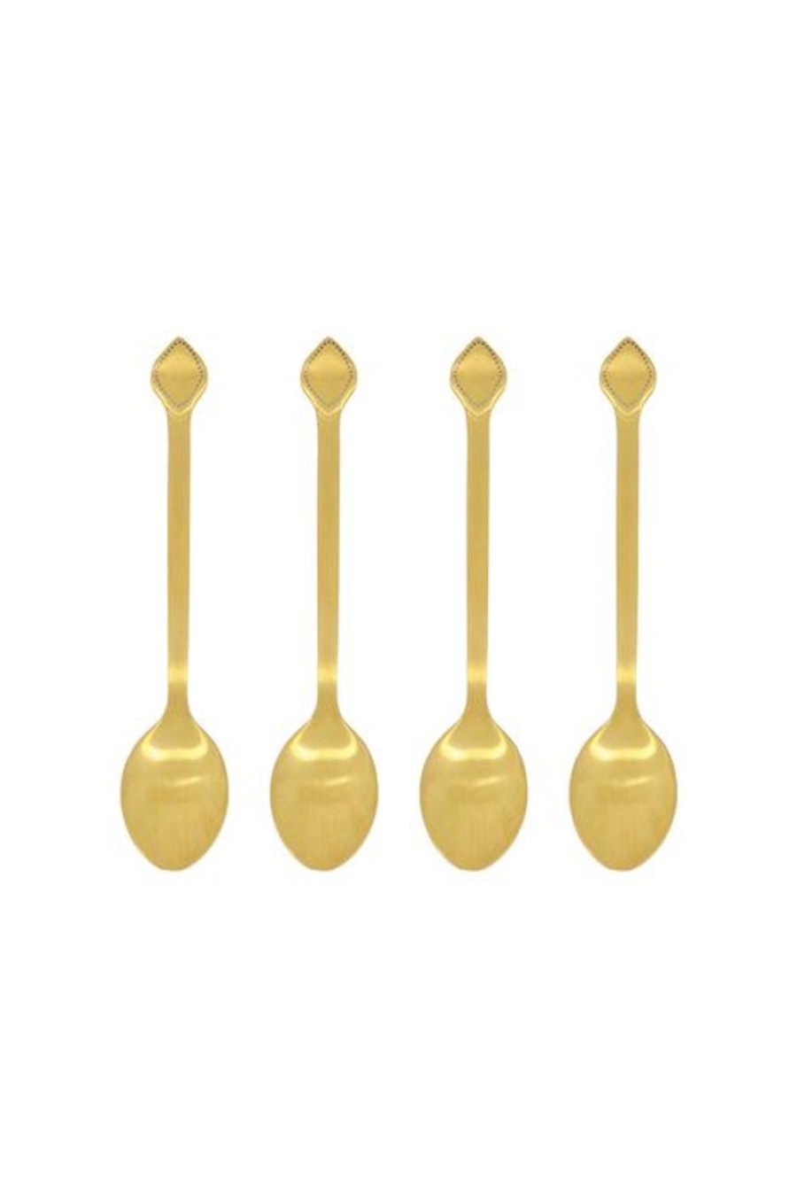 Koken & Tafelen Zusss | Zusss Set Van 4 Lepeltjes Goud