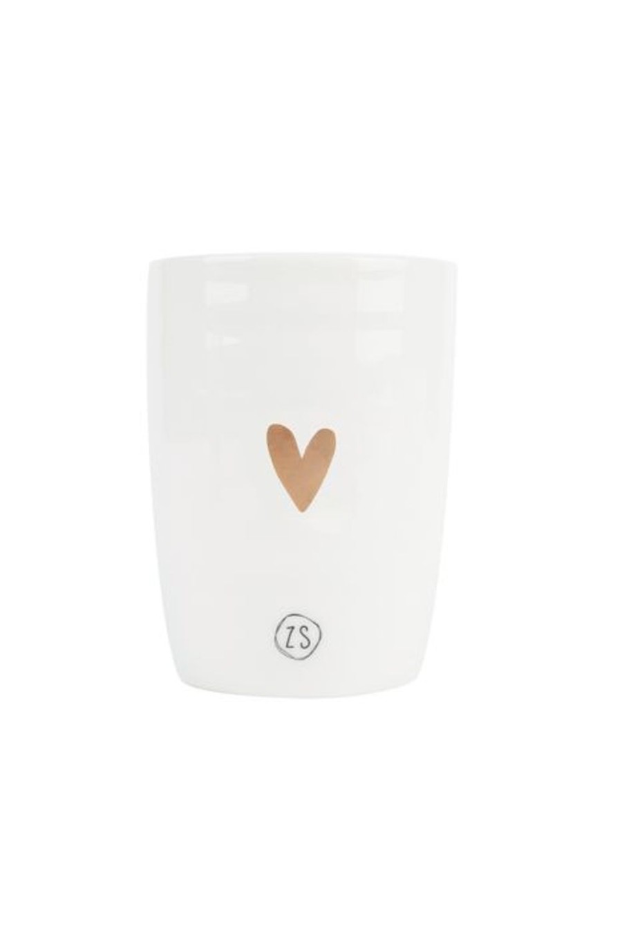 Koken & Tafelen Zusss | Zusss Koffiemok Goud Hartje (Set Van 6)