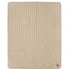 Baby Zusss | Zusss Deken Met Stiksels 80X100Cm Leem