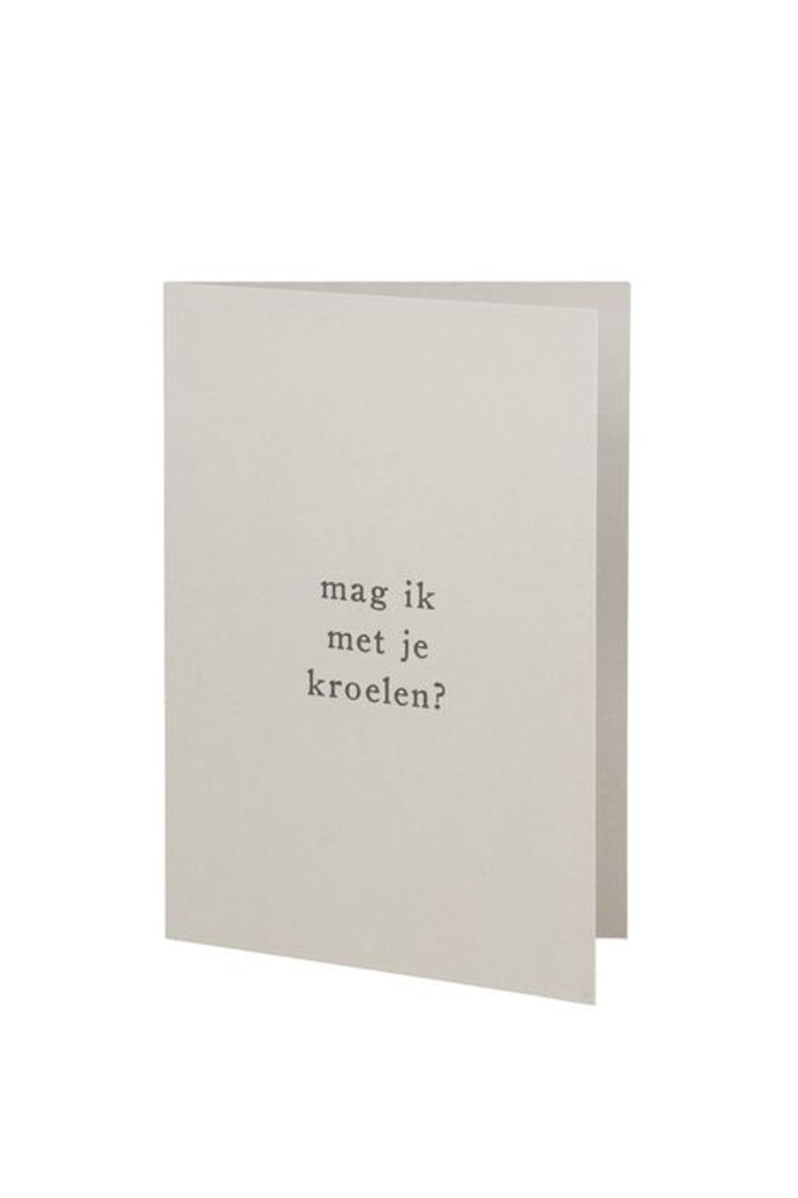 Baby Zusss | Zusss Wenskaart Mag Ik Met Je Kroelen Zand