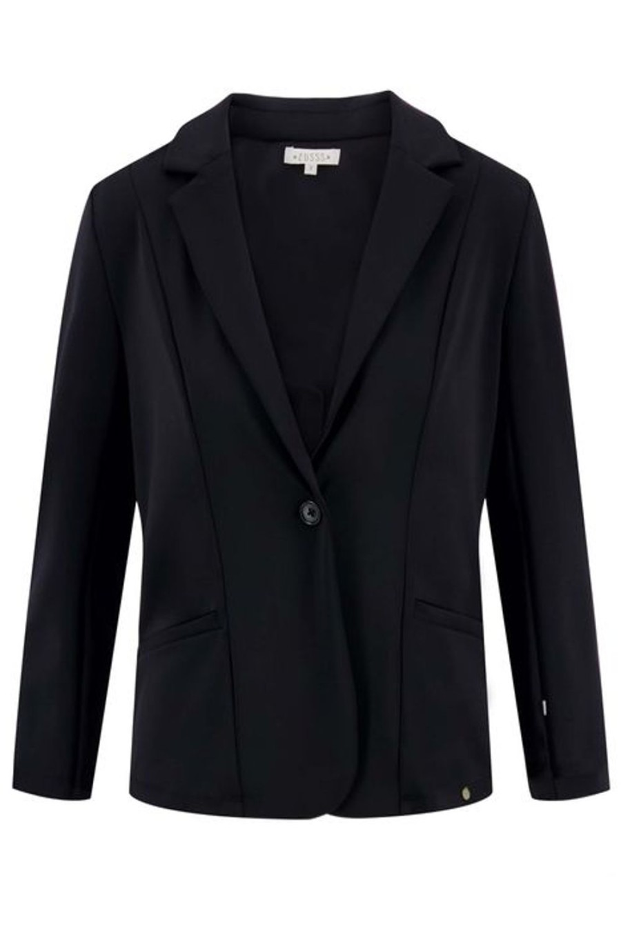 Kleding Zusss | Zusss Travel Blazer Zwart
