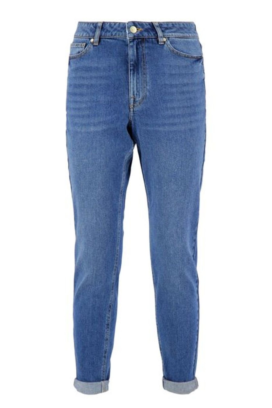 Kleding Zusss | Zusss Trendy Mom Jeans Lichtblauw