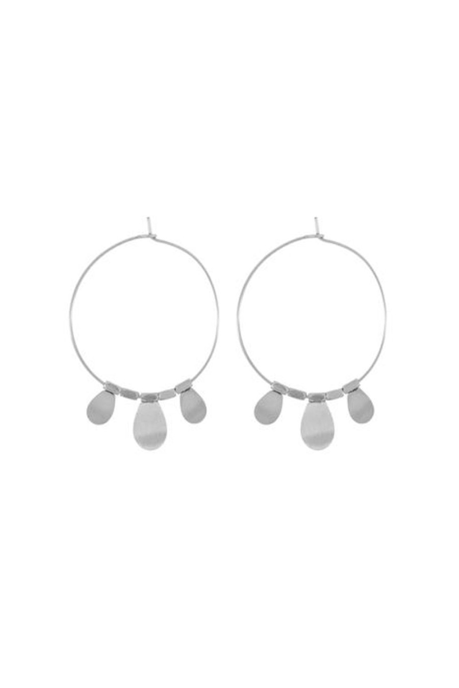 Mooimakers Zusss | Zusss Oorbel Met Druppeltjes Zilver