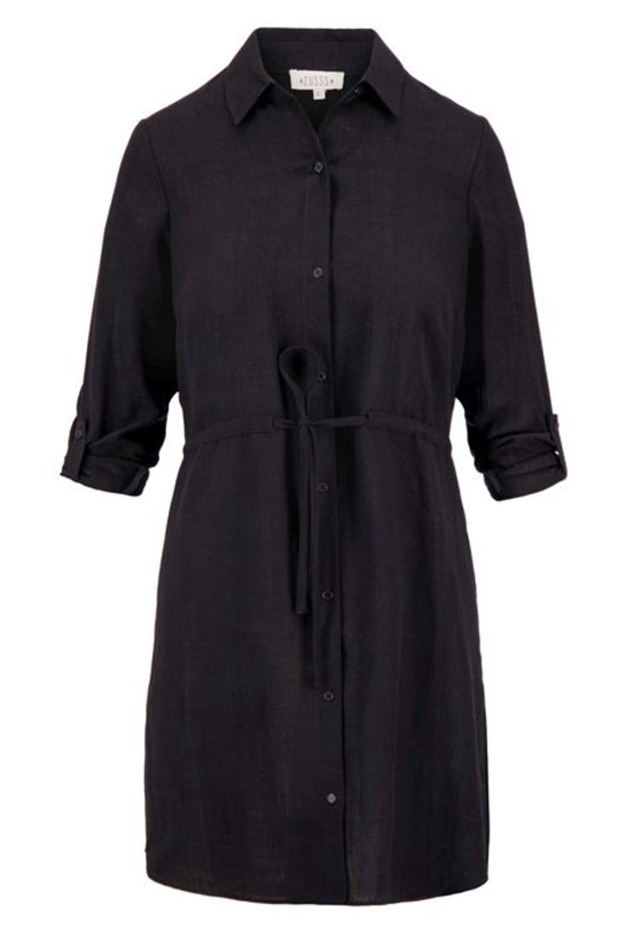 Kleding Zusss | Zusss Blousejurk Zwart