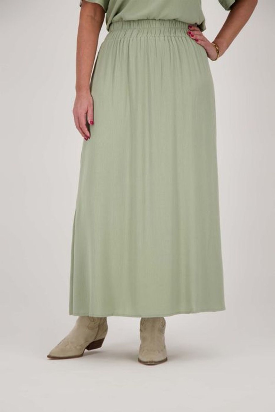 Kleding Zusss | Zusss Lange Rok Saliegroen Saligroen