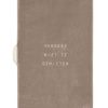 Bad & Bed Zusss | Zusss Badhandoek Vergeet Niet Te Genieten 60X115Cm Leem/Off White
