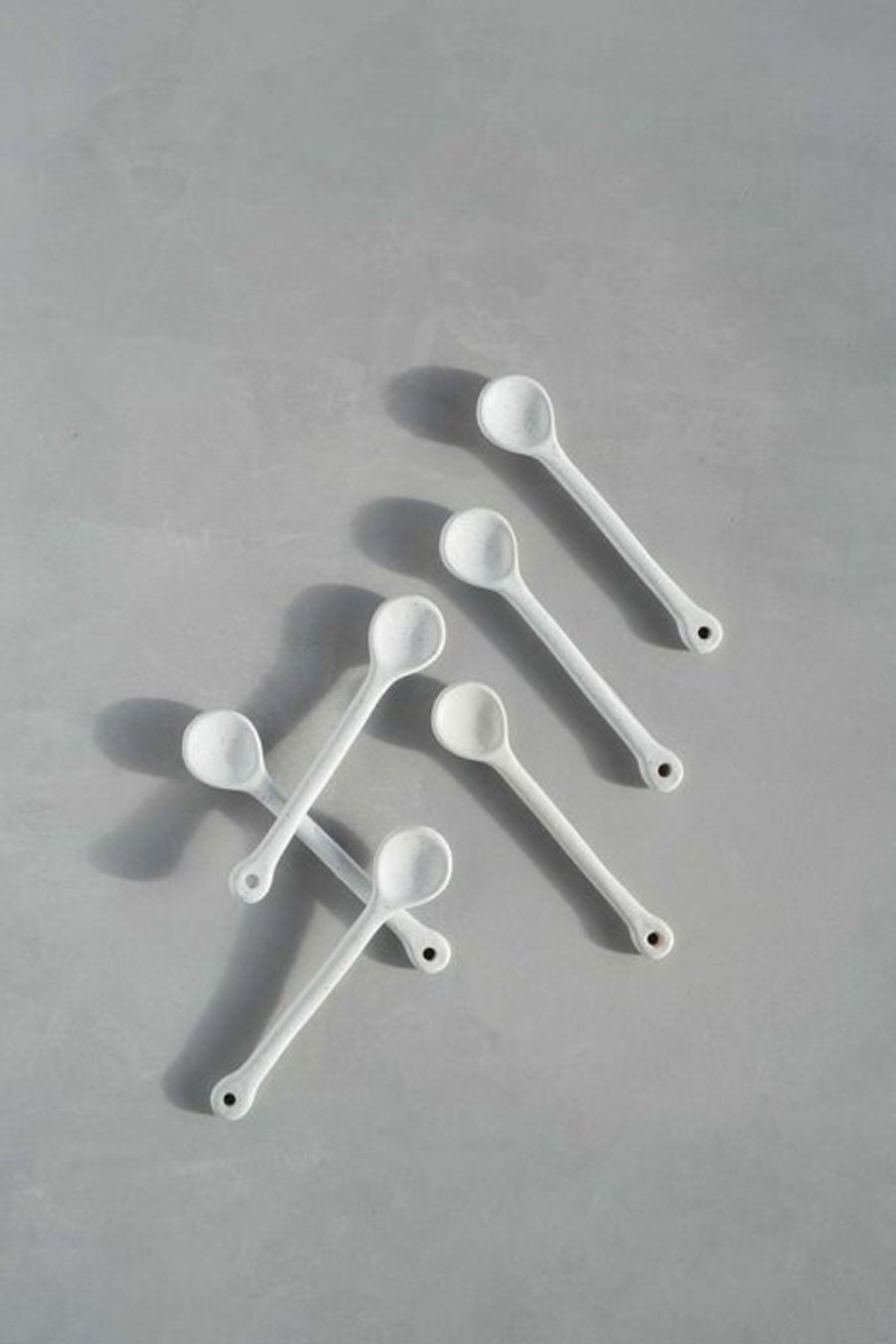 Koken & Tafelen Zusss | Zusss Lepeltje Met Ribbels Zand (Set Van 6)