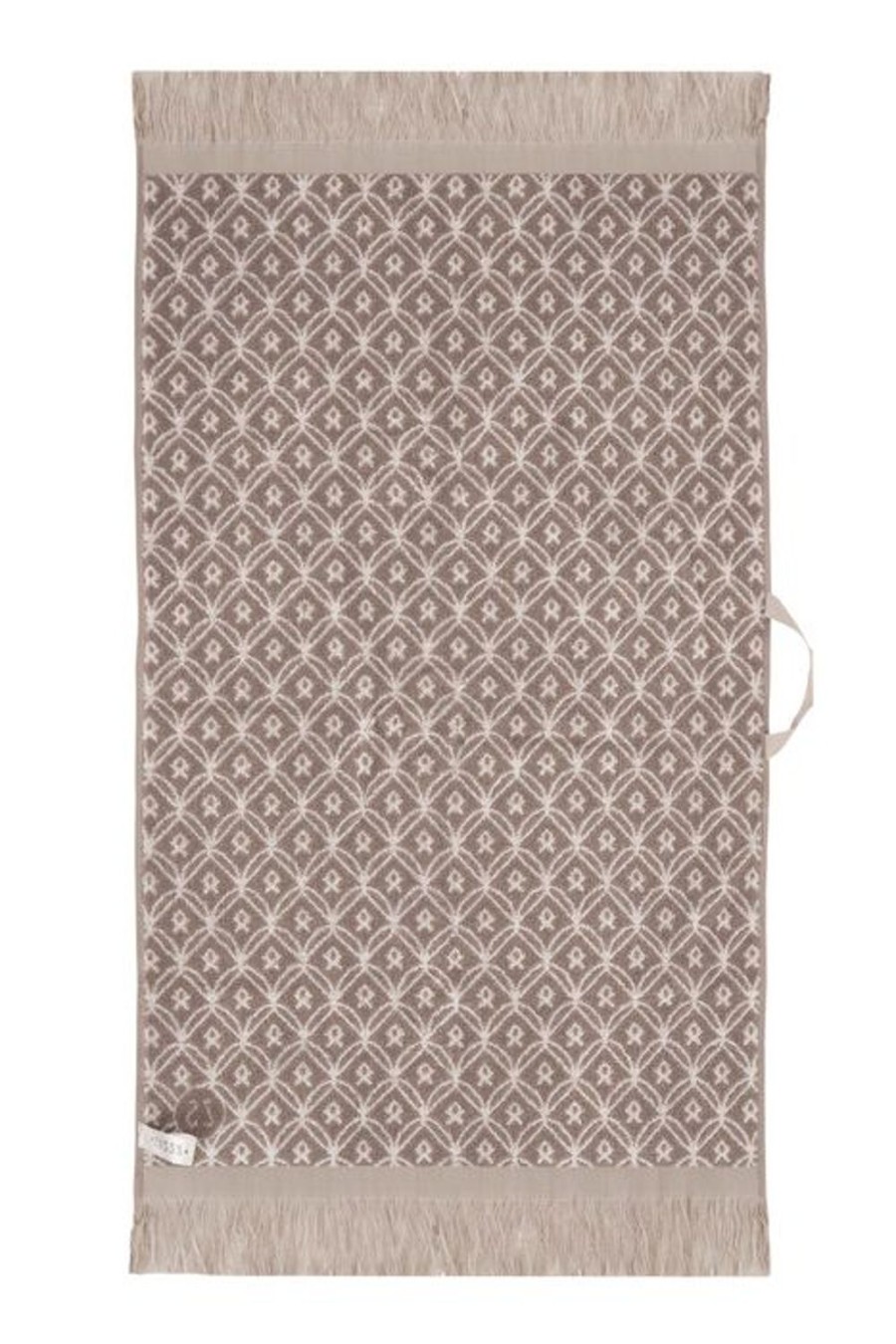 Bad & Bed Zusss | Zusss Badhandoek Mozaiek 60X115Cm Off White/Leem