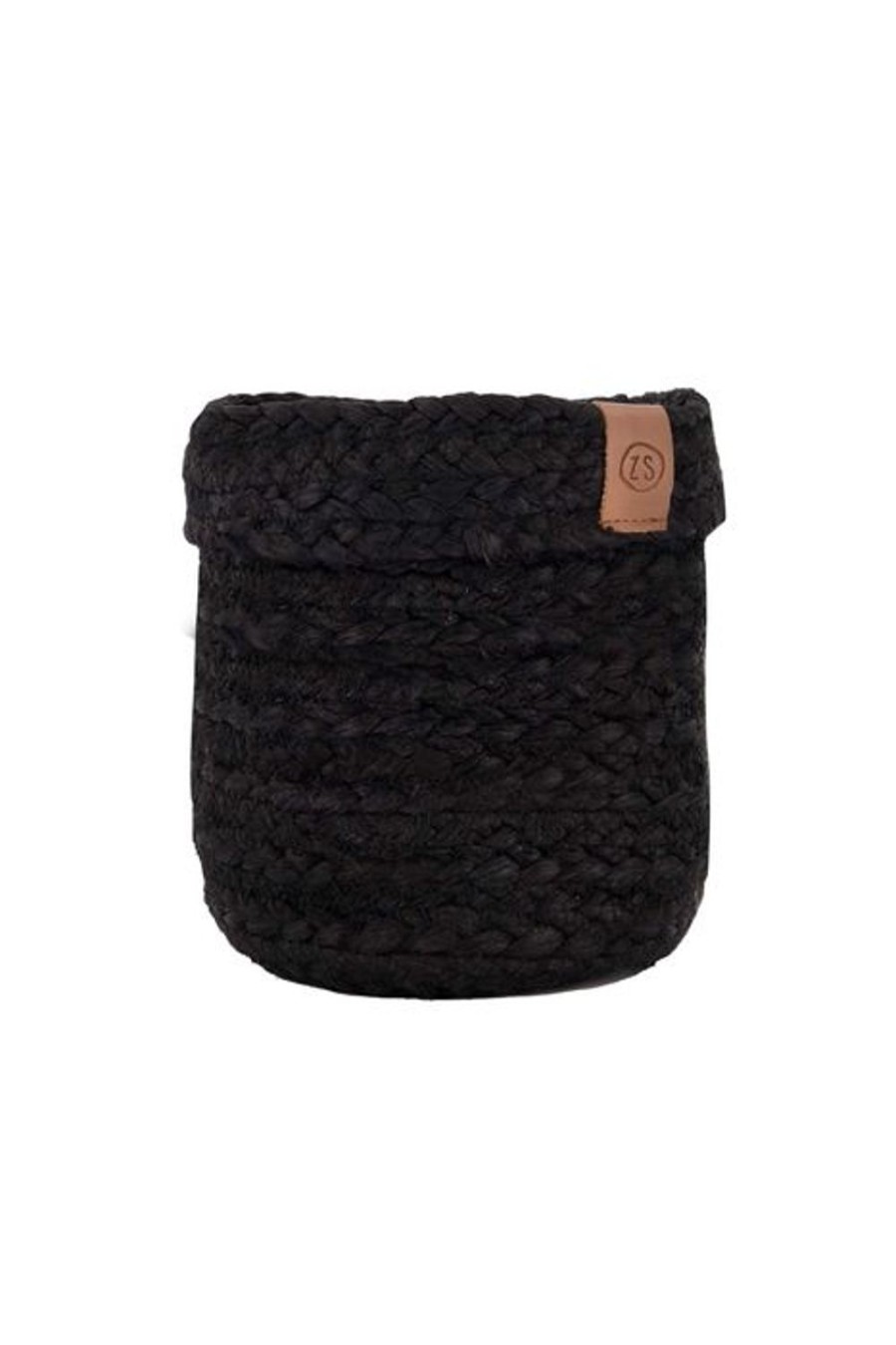 In Huis Zusss | Zusss Jute Opbergmand 15X15Cm Zwart