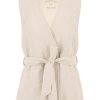 Kleding Zusss | Zusss Gewatteerde Bodywarmer Zand