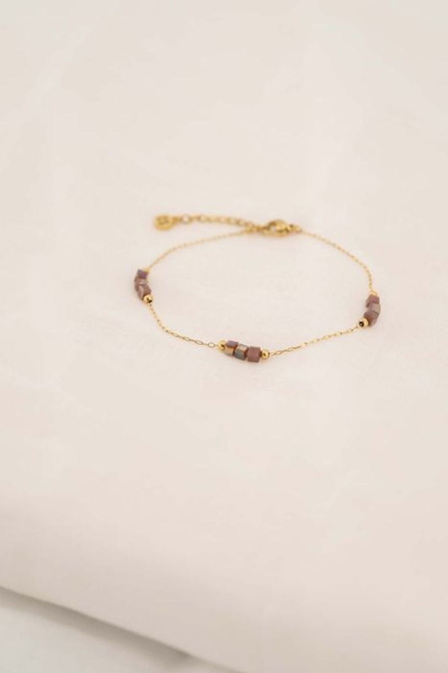 Mooimakers Zusss | Zusss Armband Met Steentjes Amber