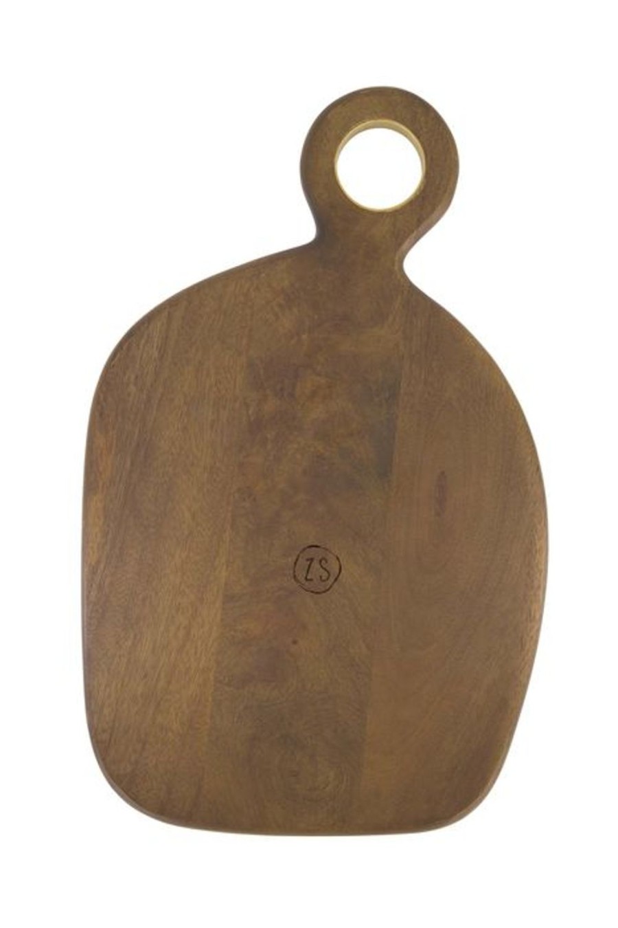 Koken & Tafelen Zusss | Zusss Houten Serveerplank Borrel Je Mee 39,5X25Cm Donkerbruin