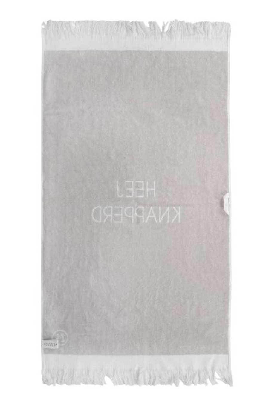 Bad & Bed Zusss | Zusss Badhanddoek Heej Knapperd 60X115Cm Wit/Zand