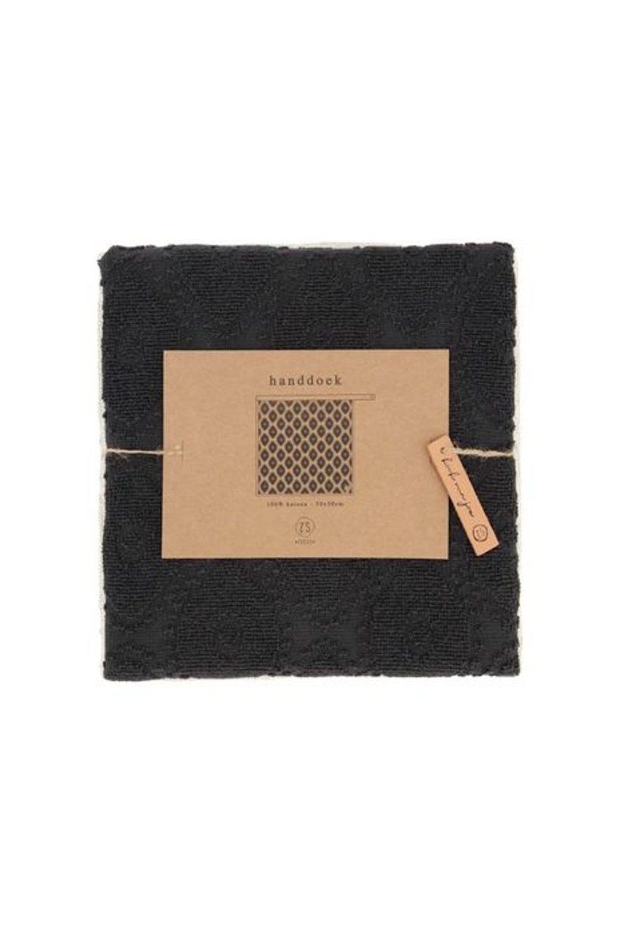 Koken & Tafelen Zusss | Zusss Handdoek Wiebers Antracietgrijs