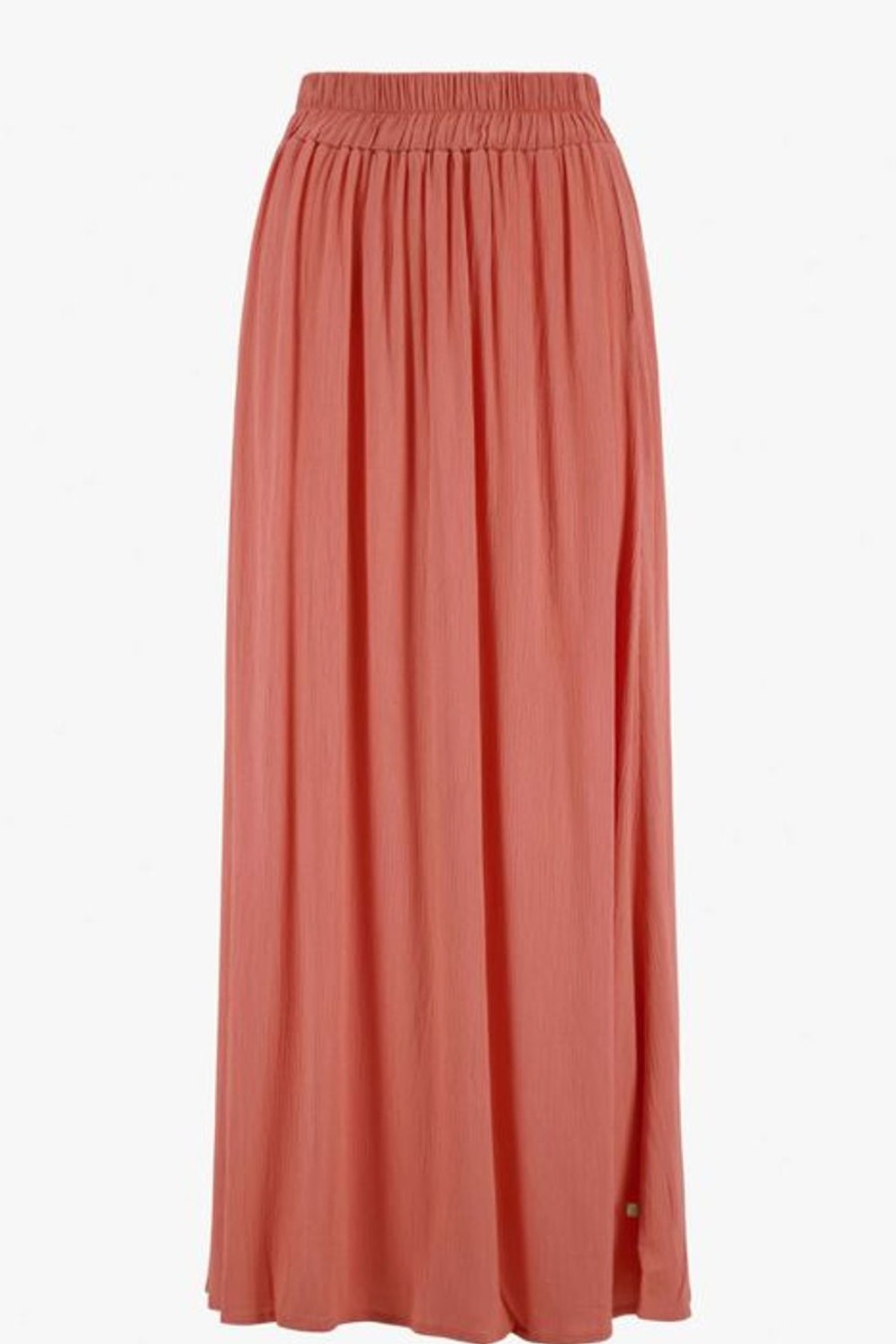 Kleding Zusss | Zusss Lange Rok Koraalroze