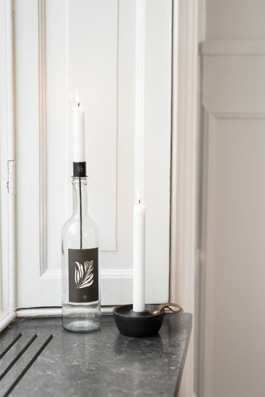 In Huis Zusss | Zusss Rustiek Kaarsje 12Cm Wit