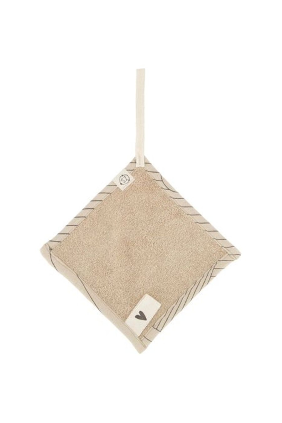Baby Zusss | Zusss Speendoekje Met Stiksels Zand