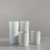 Koken & Tafelen Zusss | Zusss Koffiemok Met Ribbels Zand (Set Van 6)