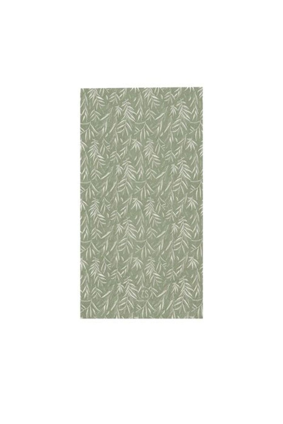 Koken & Tafelen Zusss | Zusss Servetten Geniet Vandaag 11X20Cm Grijs-Groen