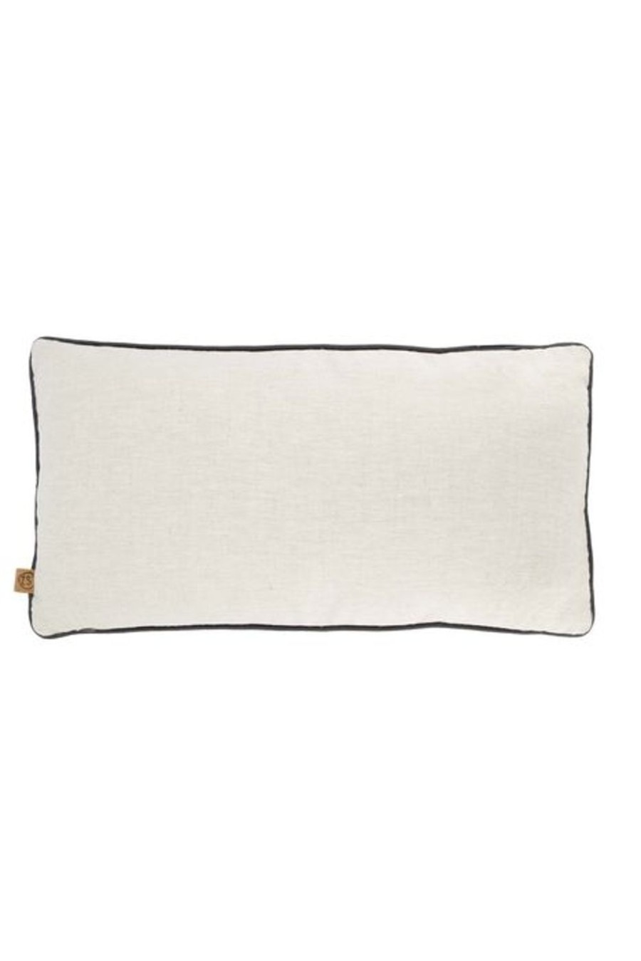 In Huis Zusss | Zusss Fluwelen Kussen Met Stiksels 60X30Cm Antracietgrijs