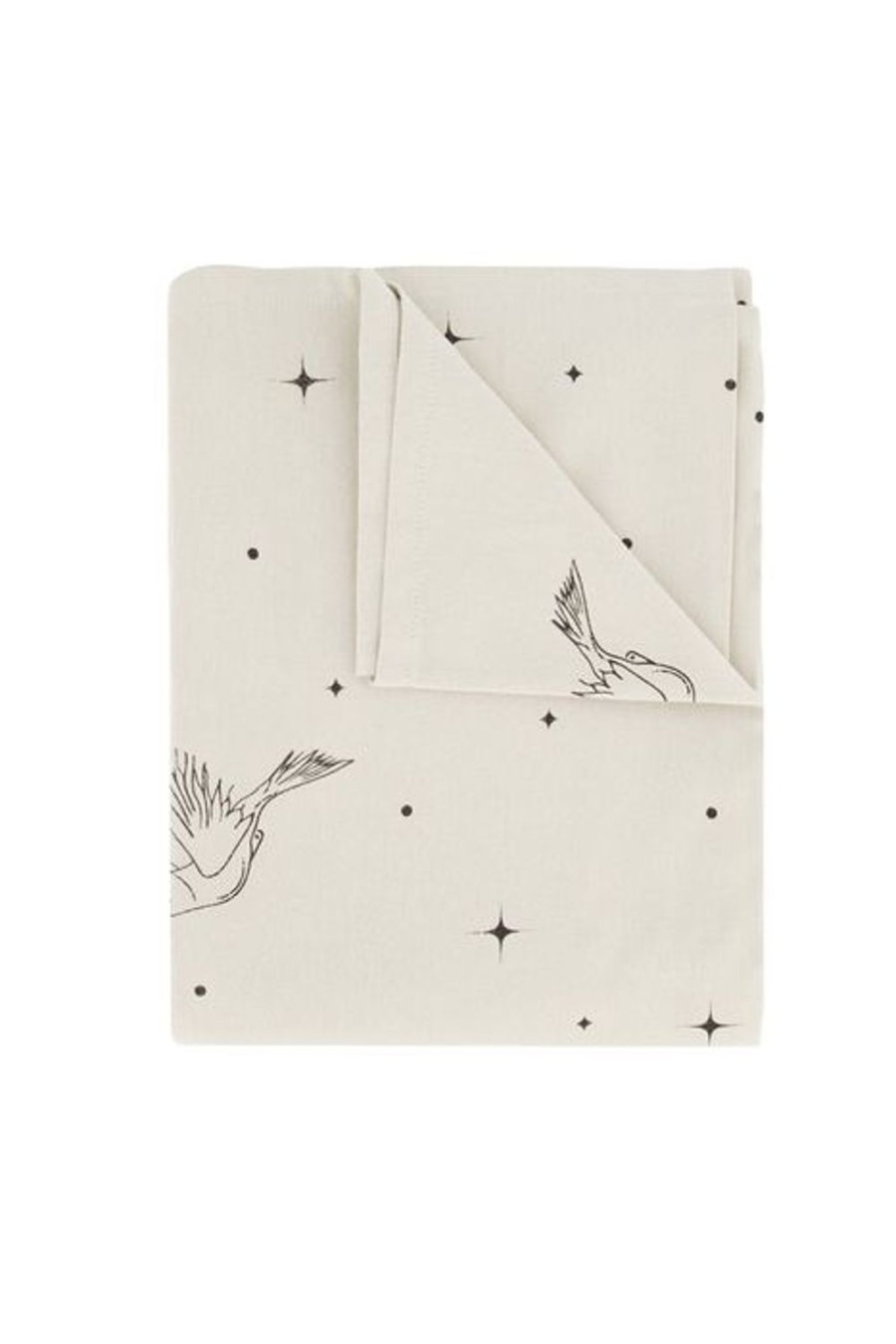 Koken & Tafelen Zusss | Zusss Tafelkleed Vogels 250X150Cm Zand