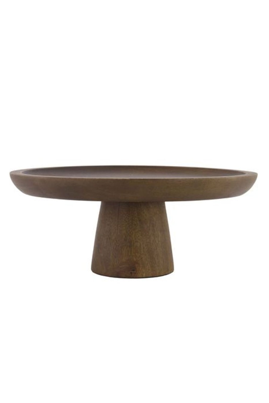 Koken & Tafelen Zusss | Zusss Houten Taartplateau Hartje Donkerbruin