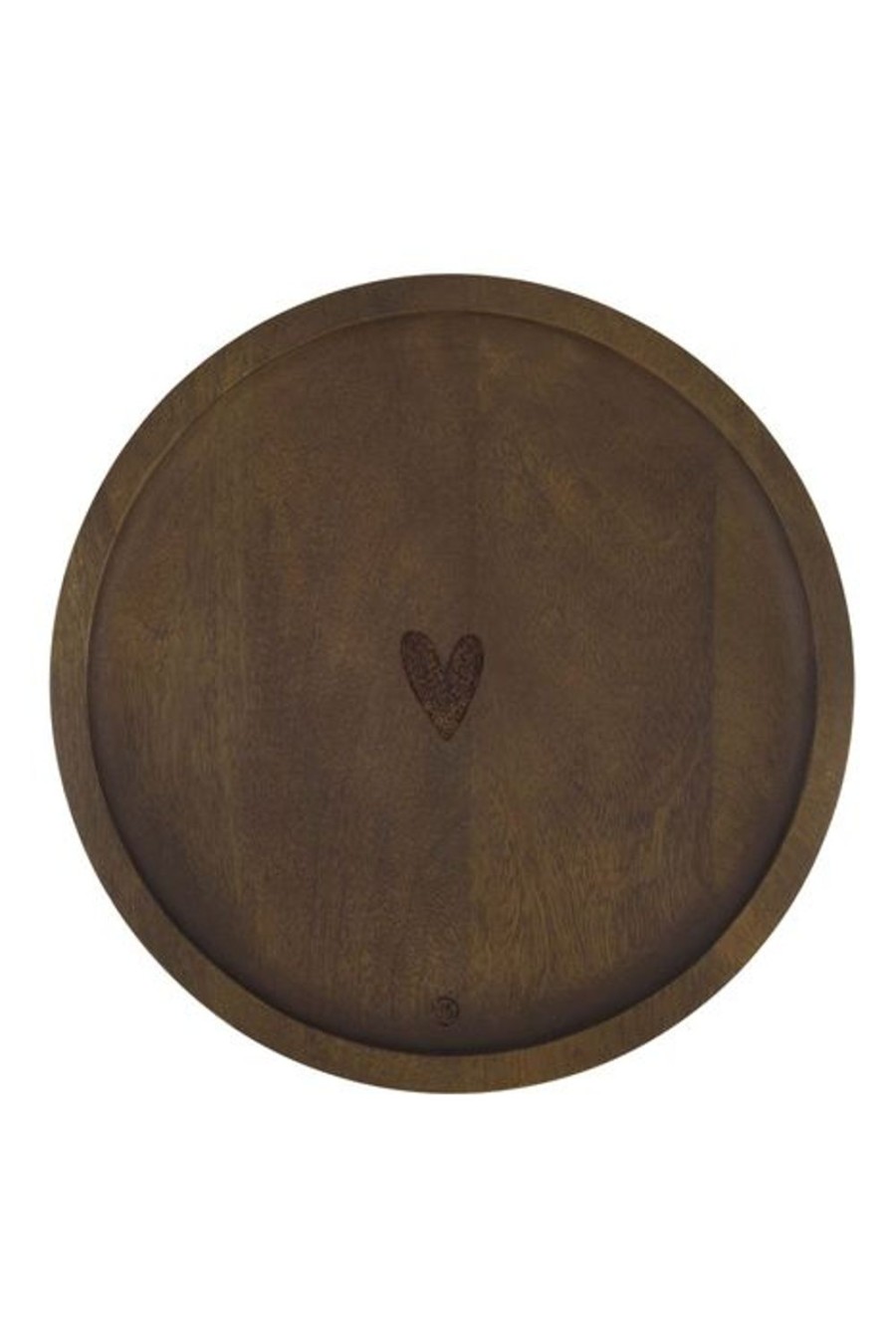 Koken & Tafelen Zusss | Zusss Houten Taartplateau Hartje Donkerbruin
