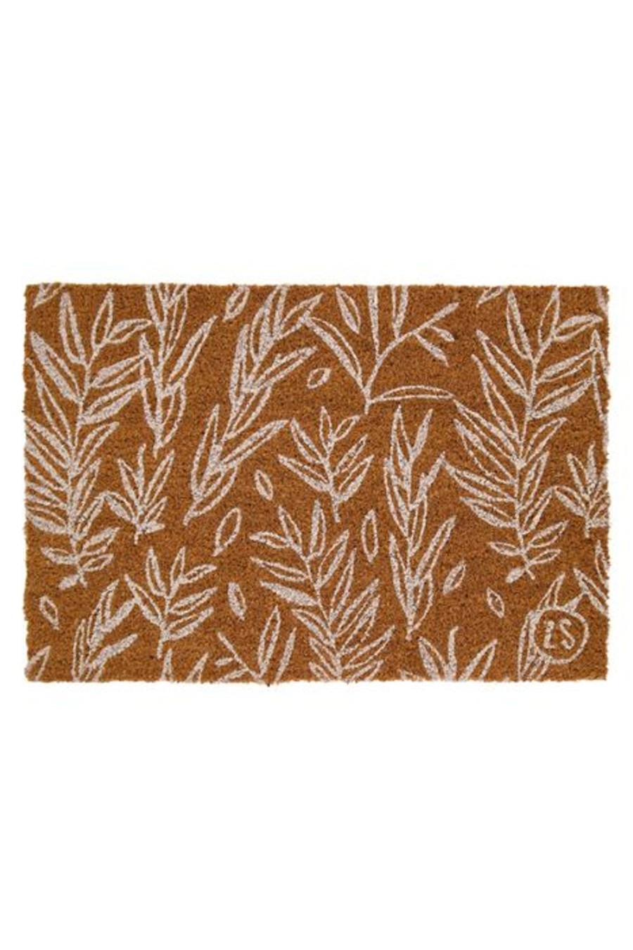In Huis Zusss | Zusss Deurmat Bladprint 40X60Cm Wit