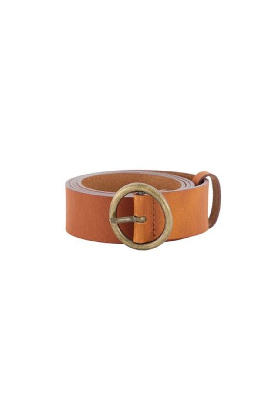 Kleding Zusss | Zusss Riem Met Gesp Hazelnootbruin