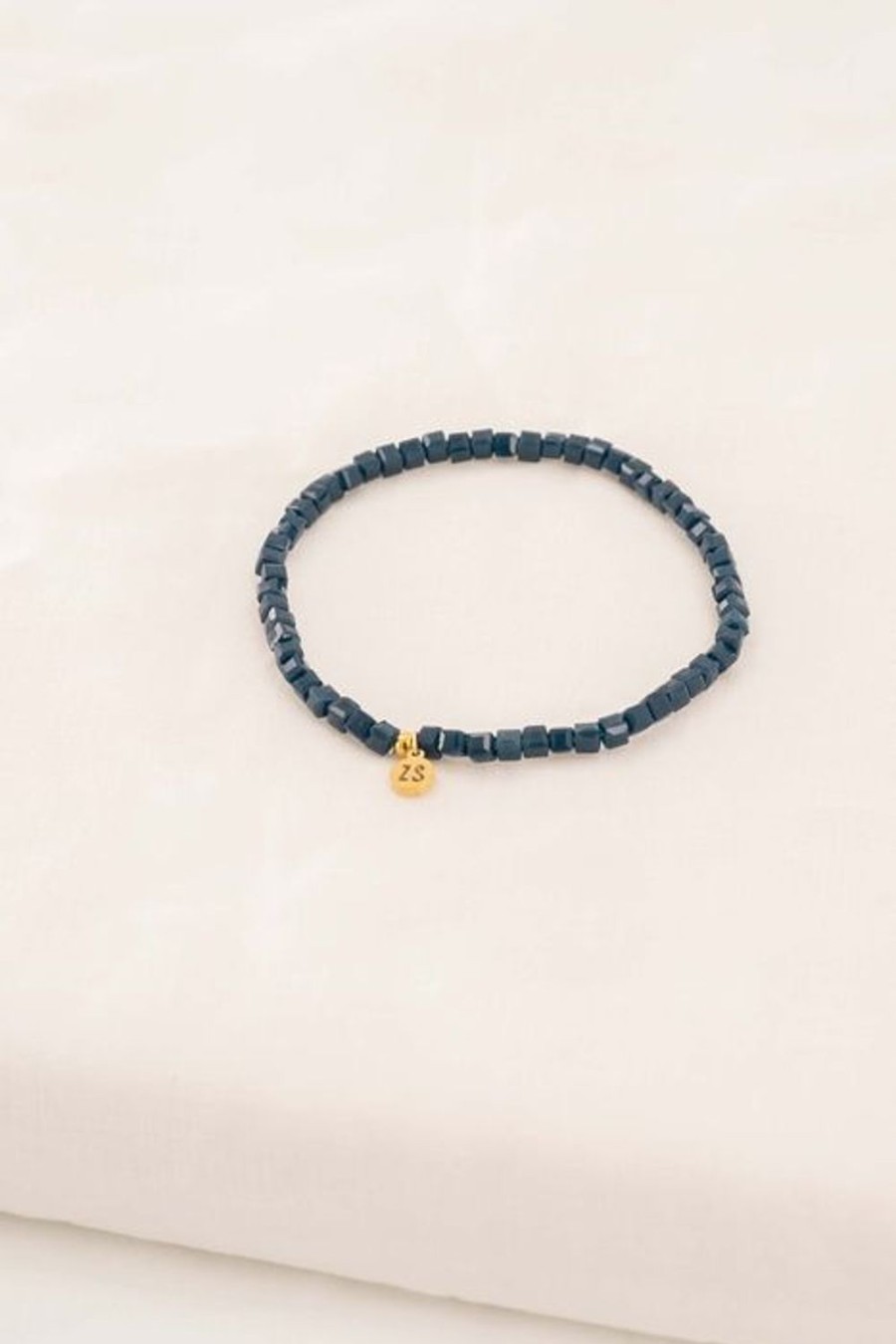 Mooimakers Zusss | Zusss Kralenarmbandje Donkerblauw
