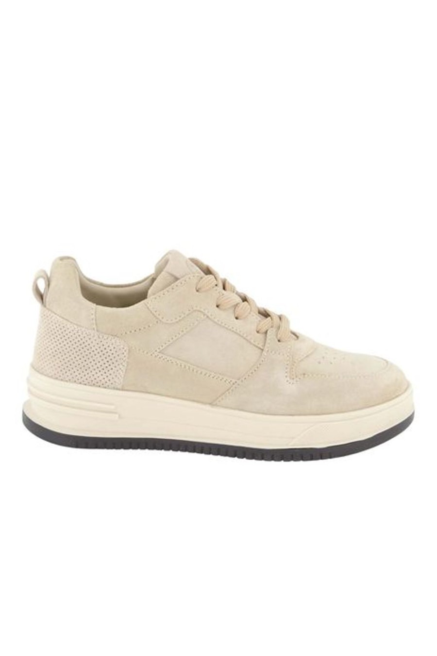 Schoenen Zusss | Zusss Suede Sneakers Zand