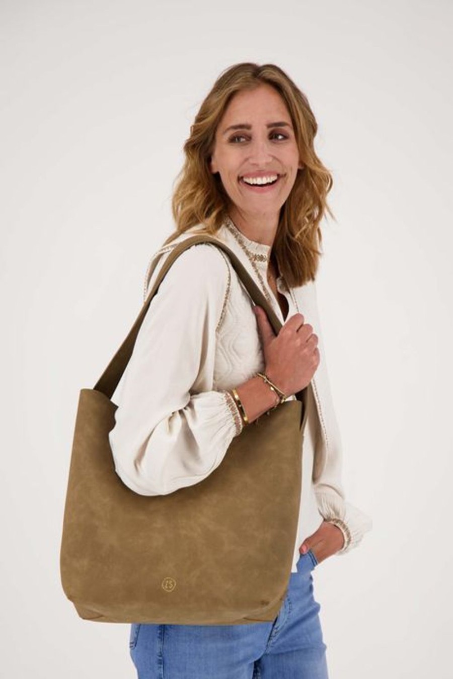 Tassen Zusss | Zusss Grote Shopper Bruin