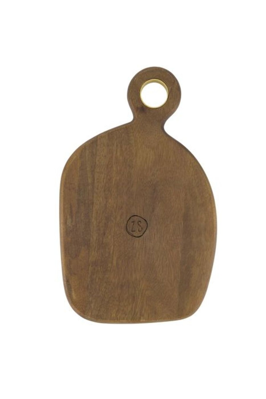 Koken & Tafelen Zusss | Zusss Houten Serveerplankje Hartje 30X19Cm Donkerbruin
