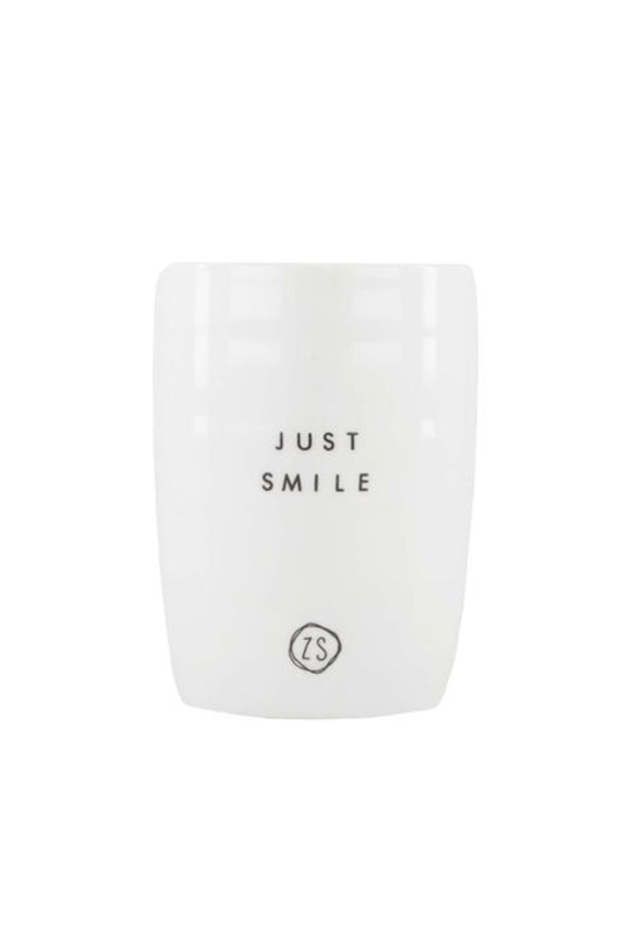 Koken & Tafelen Zusss | Zusss Koffiemok Just Smile Wit
