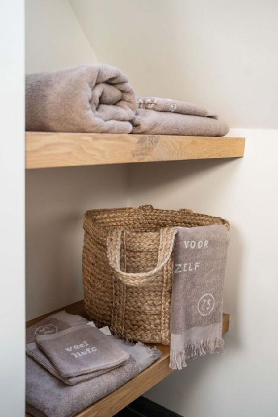 Bad & Bed Zusss | Zusss Badtextielbundel Teksten (Set Van 6)