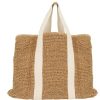 Tassen Zusss | Zusss Rieten Shopper Naturel