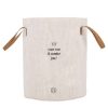 Bad & Bed Zusss | Zusss Wasmand Waar Was Ik Zonder Jou 48Xo37Cm Peper En Zout