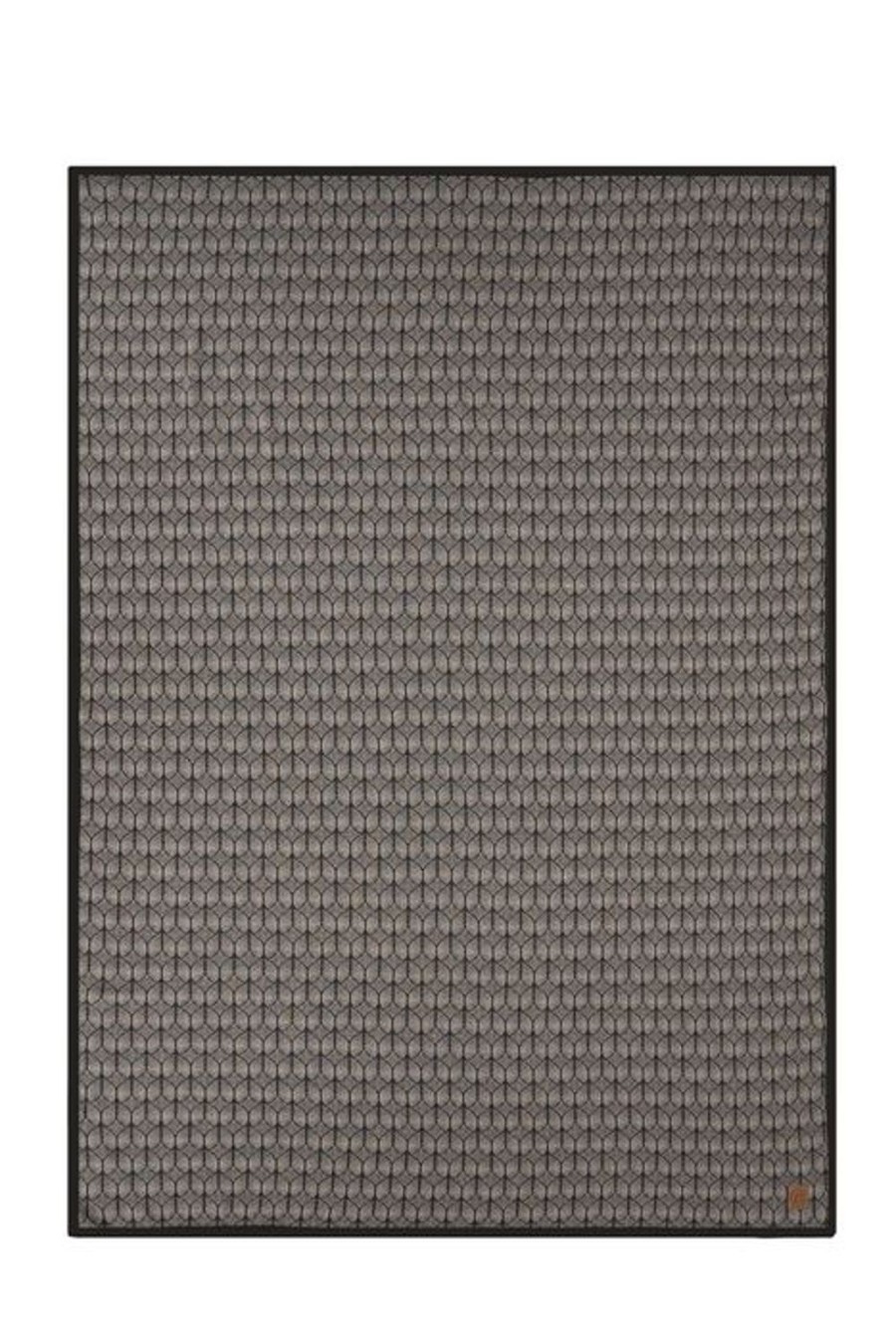 In Huis Zusss | Zusss Fijn Gebreid Plaid 170X130Cm Antracietgrijs/Off White