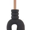 In Huis Zusss | Zusss Polystone Kandelaar Ornament 28Cm Zwart